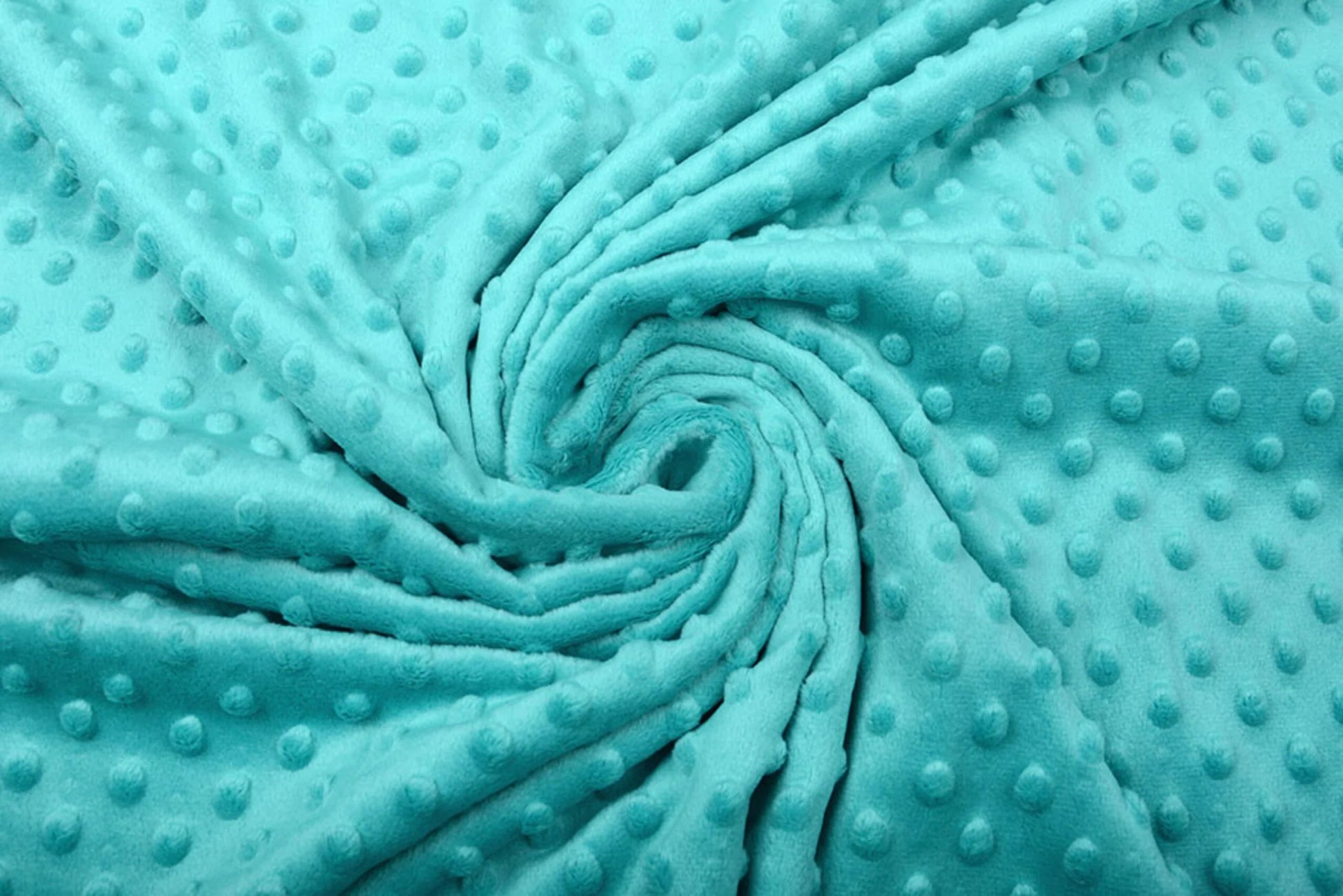 Polaire Minky - aqua 260 g/m²
