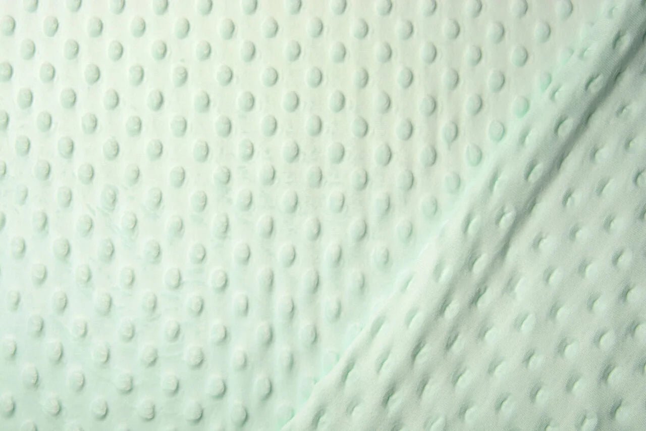 Minky fliss - menthe claire 260 g/m²