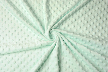 Minky polaire - menthe claire 260 g/m²