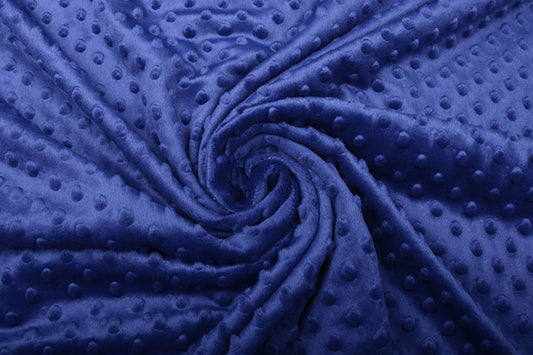 Polaire Minky - bleu royal 260 g/m²