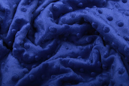 Minky fleece - royal blue 260 g/m²