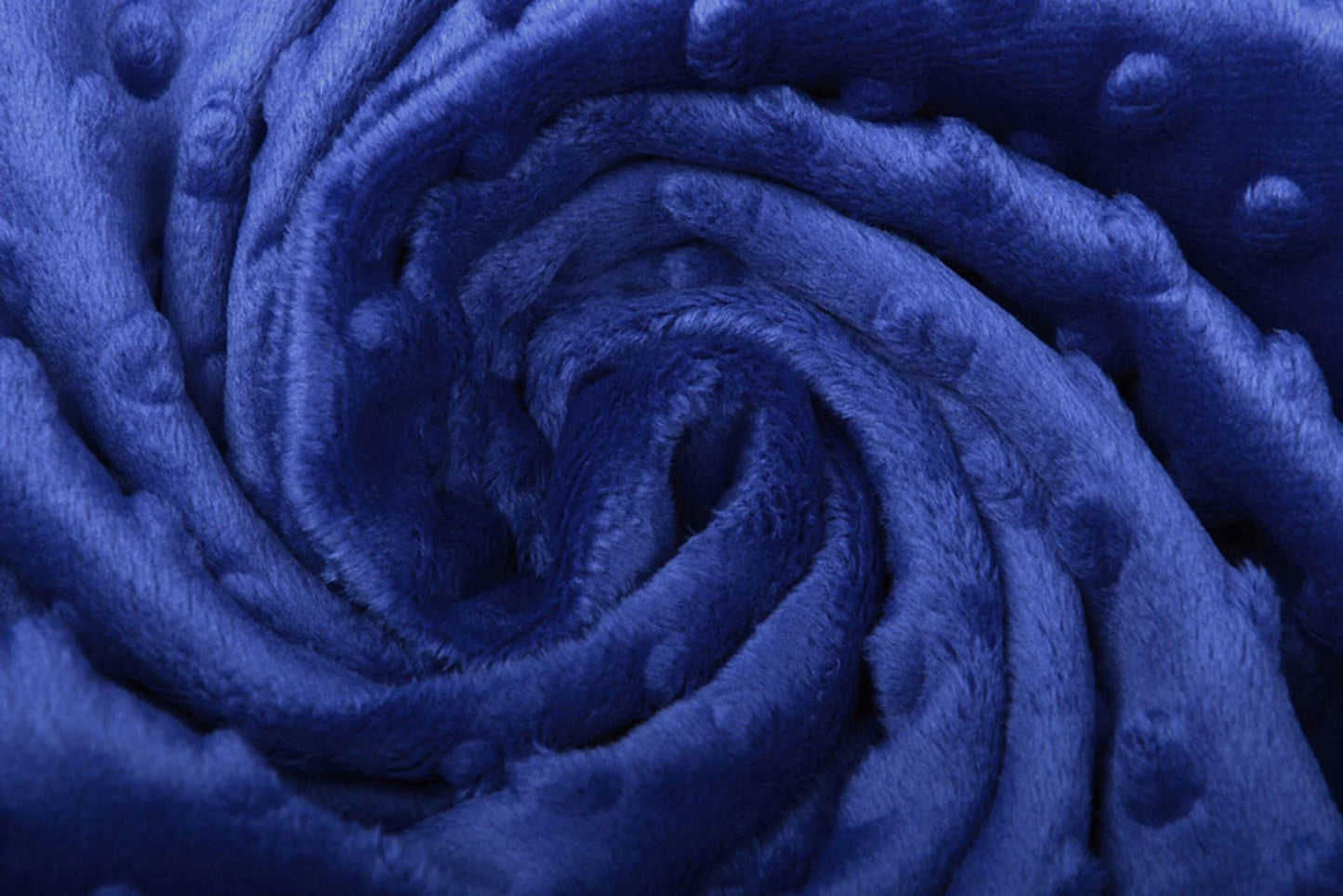 Minky fleece - royal blue 260 g/m²