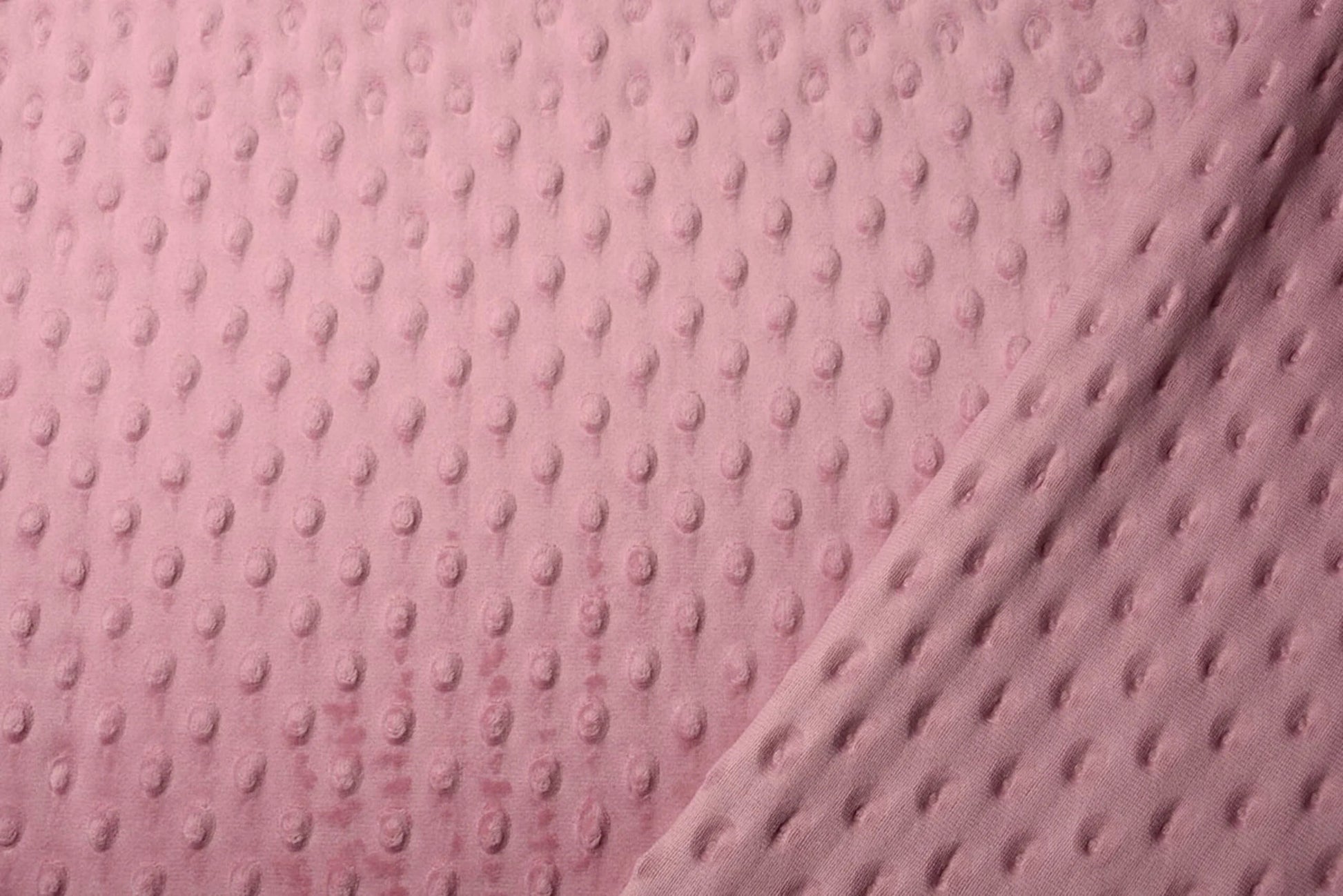 Minky fleece - old rose 260 g/m²