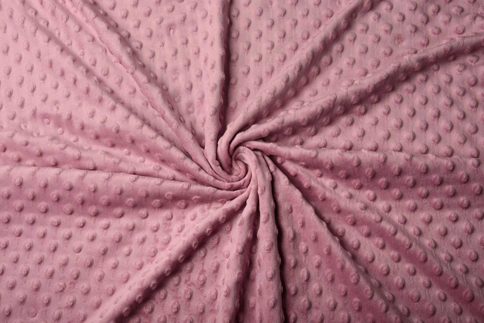 Minky fleece - dusty pink 260 g/m²