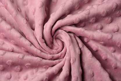 Minky fleece - old rose 260 g/m²