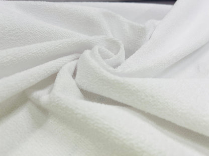 Tissu éponge résistant à l'humidité - blanc 190 g/m²