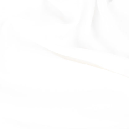 Tissu en viscose et lin - blanc