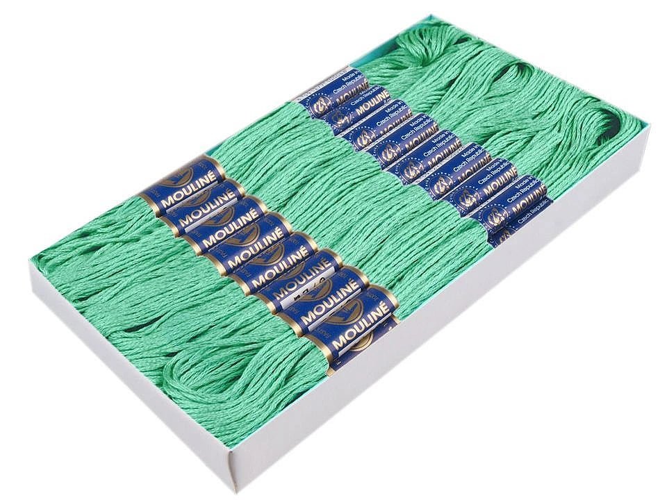 alt
Fil à broder mouliné - vert pastel 8 m