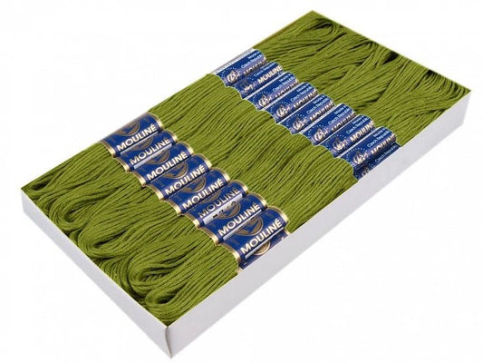 Fil mouliné vert 8 m