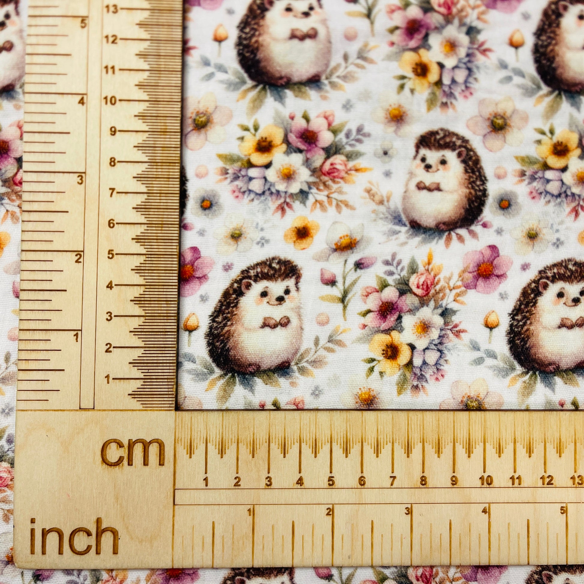 Mousseline - hérissons 140 g/m²