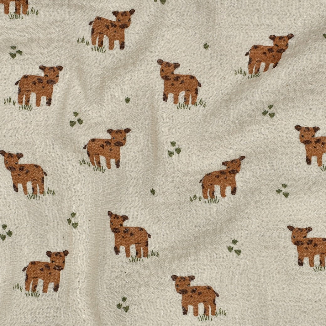 alt
Image of Muslin - cows 120 g/m² - GOTS certified – available at Šarlotes audumi
