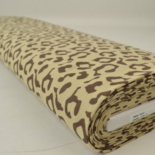 muslin - leopard print 140 g/m²