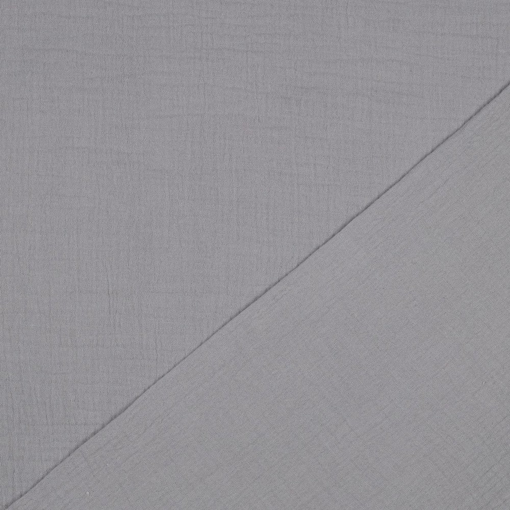 Muslin - grey 125 g/m²
