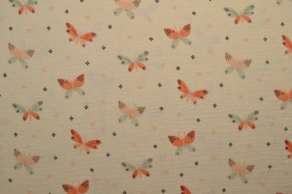 Mousseline - papillons 140 g/m²