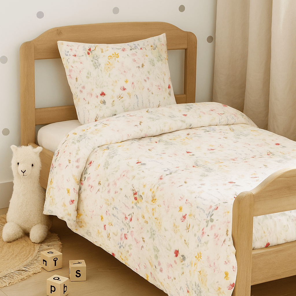 Mousseline - prairie fleurie 120 g/m²