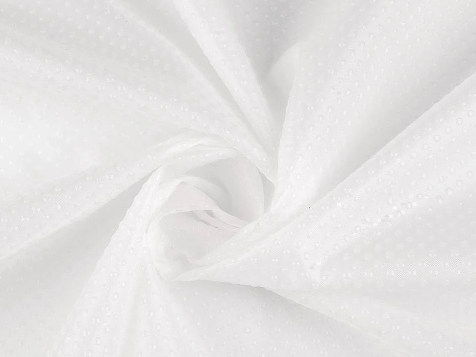 Tissu antidérapant à points en caoutchouc - noir ou blanc 95 g/m²