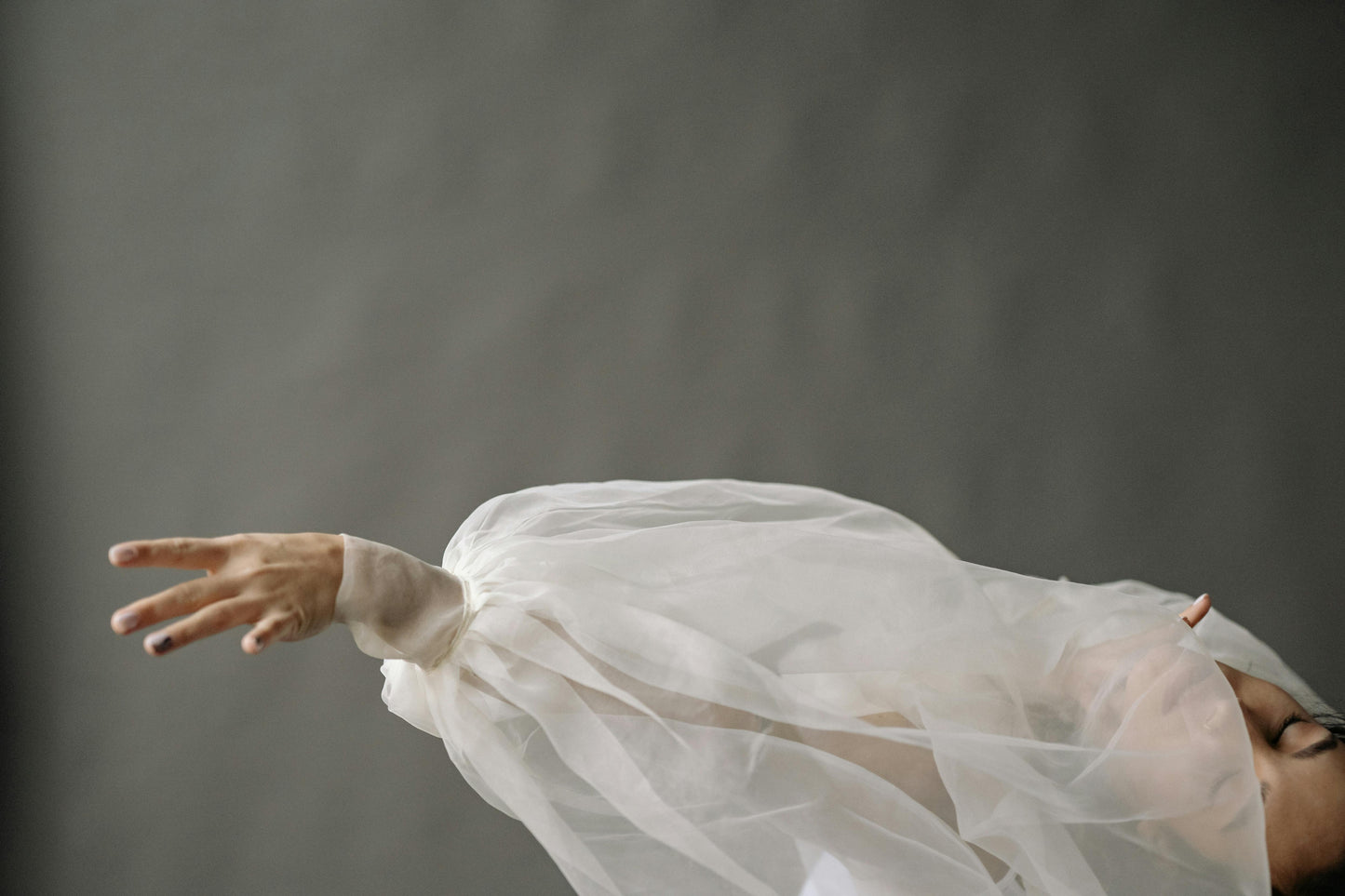 Organza - blanc 25 g/m²