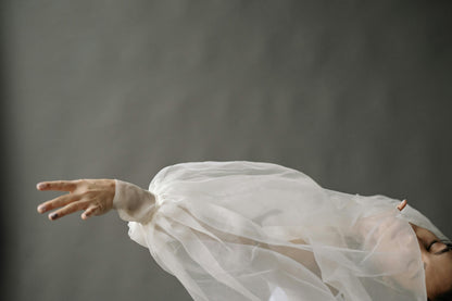 Organza - blanc 25 g/m²