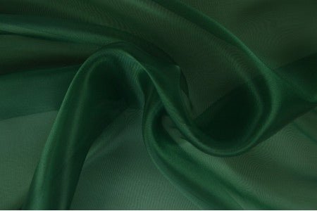 Organza - vert foncé 25 g/m²