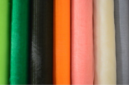 organza - vert foncé 25 g/m²