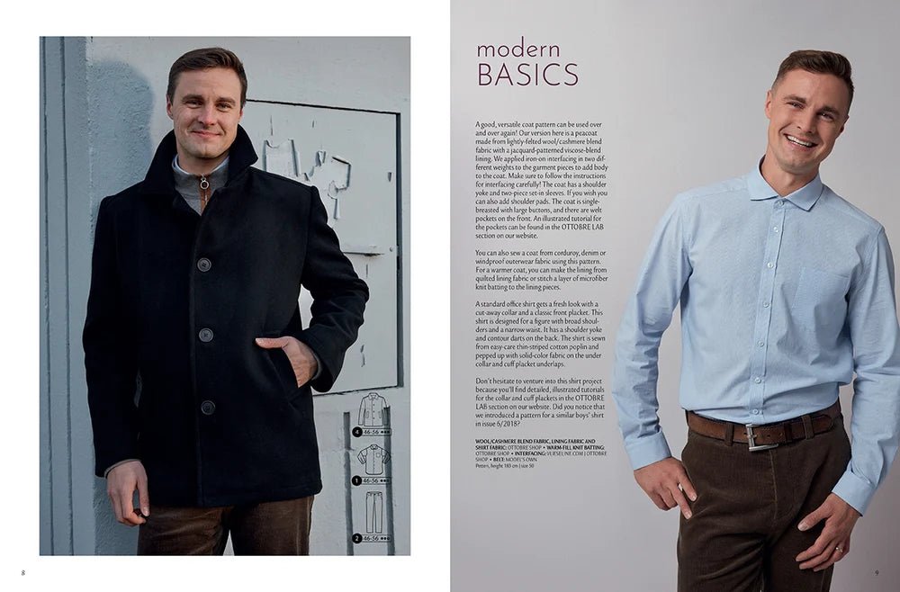 Image d’OTTOBRE Design Family – magazine de couture avec patrons en anglais – disponible en ligne chez Šarlotes audumi