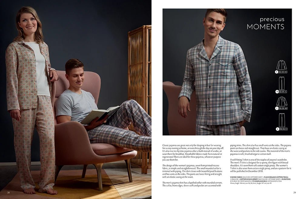 Image d’OTTOBRE Design Family – magazine de couture avec patrons en anglais – disponible en ligne chez Šarlotes audumi