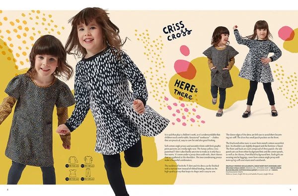 Image du magazine de patrons de vêtements pour enfants OTTOBRE design Kids 4/2018, en anglais, disponible en ligne chez Šarlotes audumi