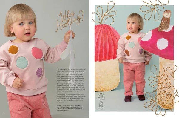 Image du magazine de patrons de vêtements pour enfants OTTOBRE design Kids 4/2023, en anglais, disponible en ligne chez Šarlotes audumi