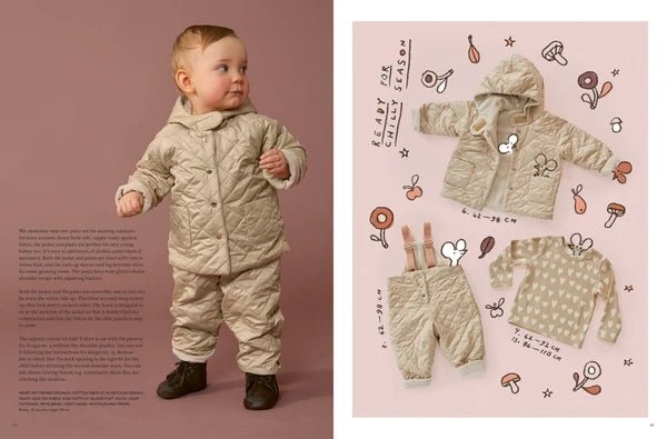 Image du magazine de patrons de vêtements pour enfants OTTOBRE design Kids 4/2023, en anglais, disponible en ligne chez Šarlotes audumi
