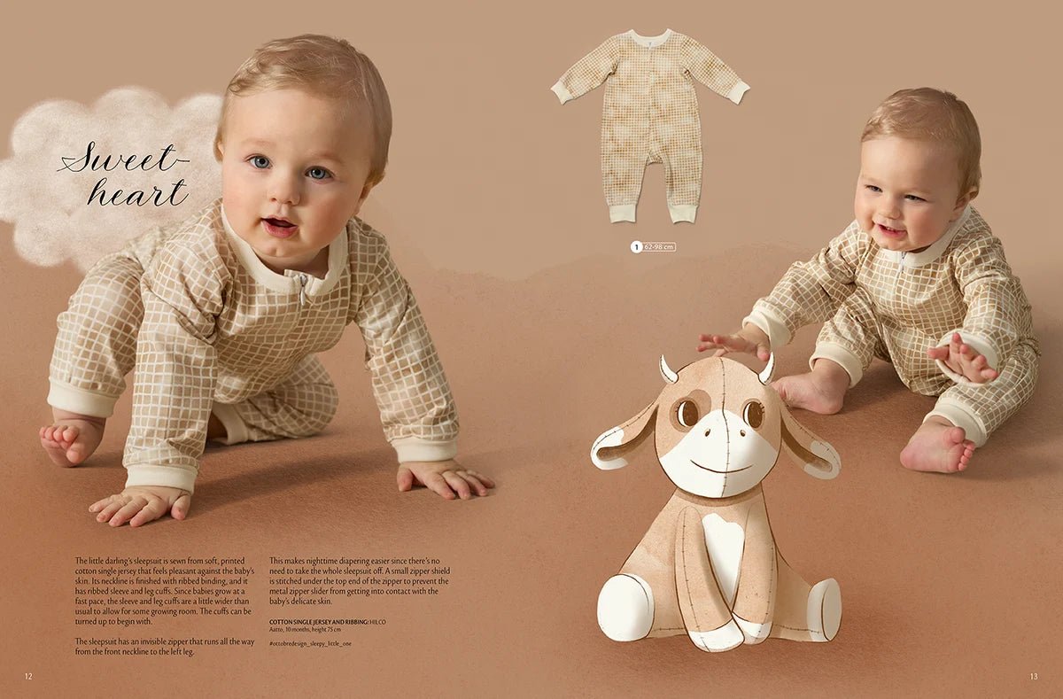 Image du magazine de patrons de vêtements pour enfants OTTOBRE design Kids 6/2022, en anglais, disponible en ligne chez Šarlotes audumi