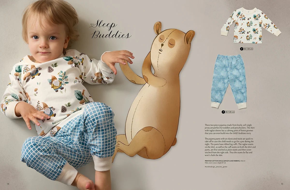 Image du magazine de patrons de vêtements pour enfants OTTOBRE design Kids 6/2022, en anglais, disponible en ligne chez Šarlotes audumi