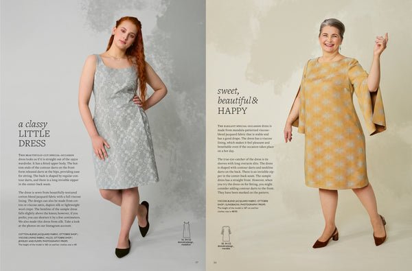 Image du magazine de patrons de vêtements pour femmes OTTOBRE design Woman 2/2024, en anglais, disponible en ligne chez Šarlotes audumi