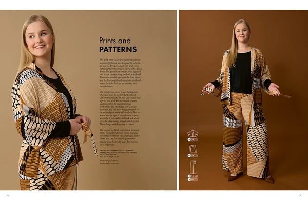Image du magazine OTTOBRE design Woman 5/2022, consacré aux patrons de couture pour vêtements féminins en anglais, disponible en ligne chez Šarlotes audumi