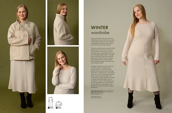 Image du magazine OTTOBRE design Woman 5/2022, consacré aux patrons de couture pour vêtements féminins en anglais, disponible en ligne chez Šarlotes audumi
