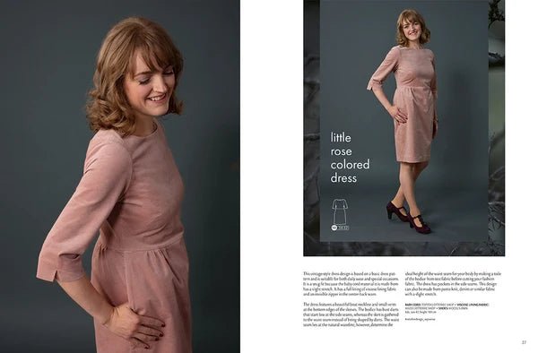 Image du magazine OTTOBRE design Woman 5/2022, consacré aux patrons de couture pour vêtements féminins en anglais, disponible en ligne chez Šarlotes audumi