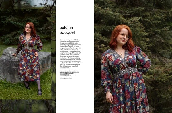 Image du magazine OTTOBRE design Woman 5/2022, consacré aux patrons de couture pour vêtements féminins en anglais, disponible en ligne chez Šarlotes audumi