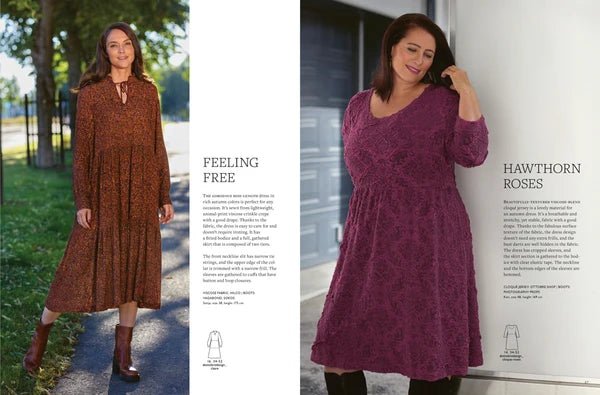 Image du magazine de patrons pour vêtements femme OTTOBRE design Woman 5/2023, en anglais – disponible en ligne chez Šarlotes audumi