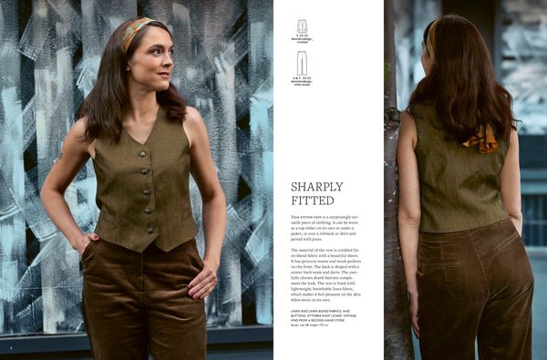 Image du magazine de patrons pour vêtements femme OTTOBRE design Woman 5/2023, en anglais – disponible en ligne chez Šarlotes audumi
