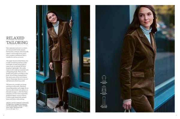 Image du magazine de patrons pour vêtements femme OTTOBRE design Woman 5/2023, en anglais – disponible en ligne chez Šarlotes audumi