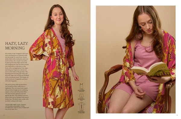 Image du magazine de patrons de vêtements pour femmes OTTOBRE design Woman 6/2023, en anglais – disponible en ligne chez Šarlotes audumi