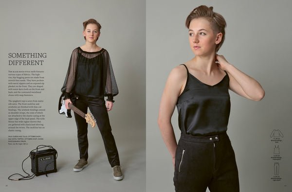 Image du magazine de patrons de vêtements pour femmes OTTOBRE design Woman 6/2023, en anglais – disponible en ligne chez Šarlotes audumi