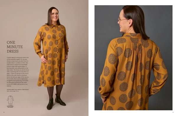 Image du magazine de patrons de vêtements pour femmes OTTOBRE design Woman 6/2023, en anglais – disponible en ligne chez Šarlotes audumi