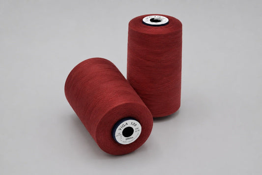 Fil pour surjeteuse 5000 m rouge vif col.0220