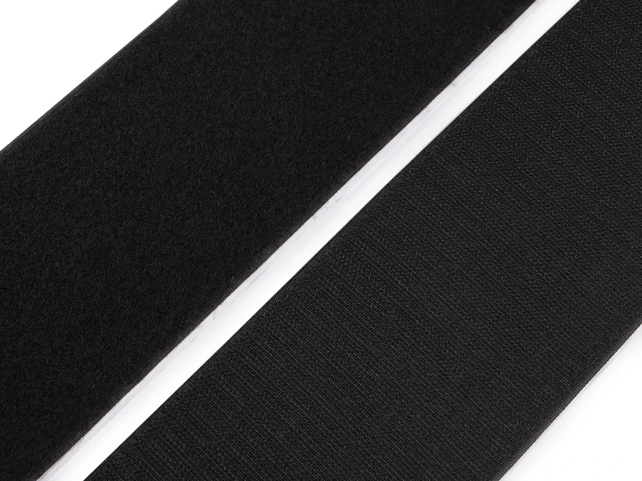 Image avec bande auto-adhésive Velcro 10 cm - noire – disponible chez Šarlotes audumi