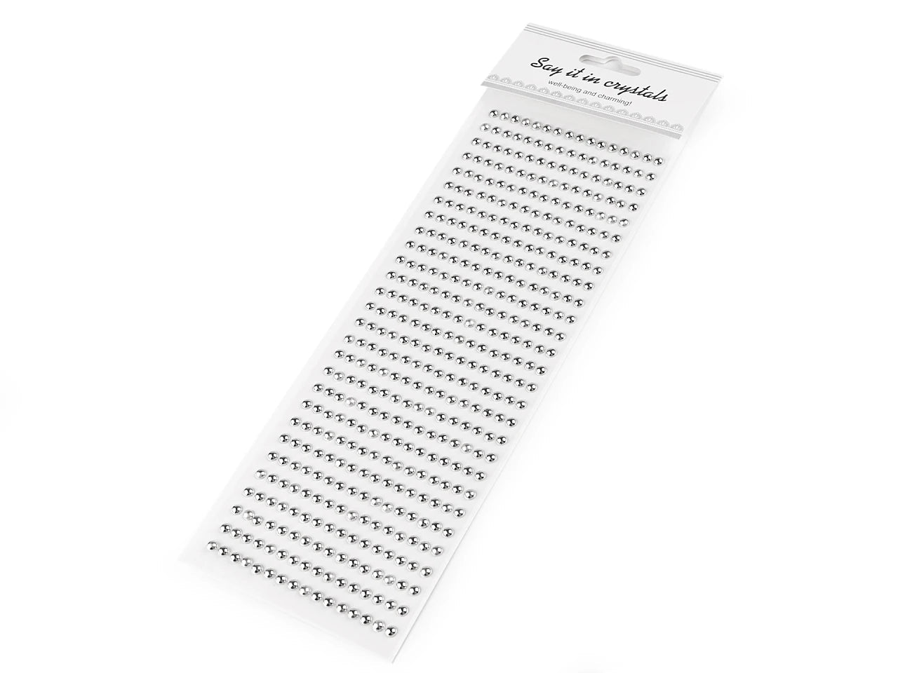 Perles décoratives autocollantes Ø 5 mm – disponibles en ligne chez Šarlotes audumi