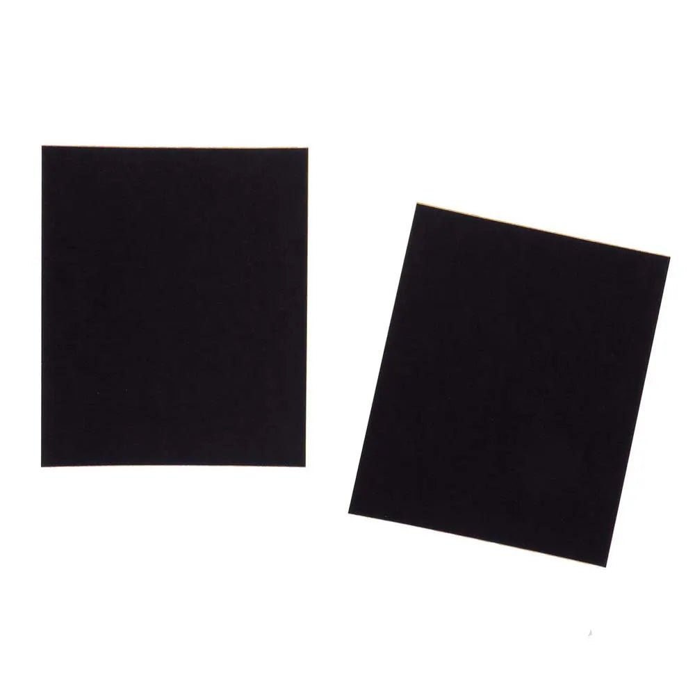 Patch autocollant Bohin 10x12 cm - bleu foncé (lot de 2)