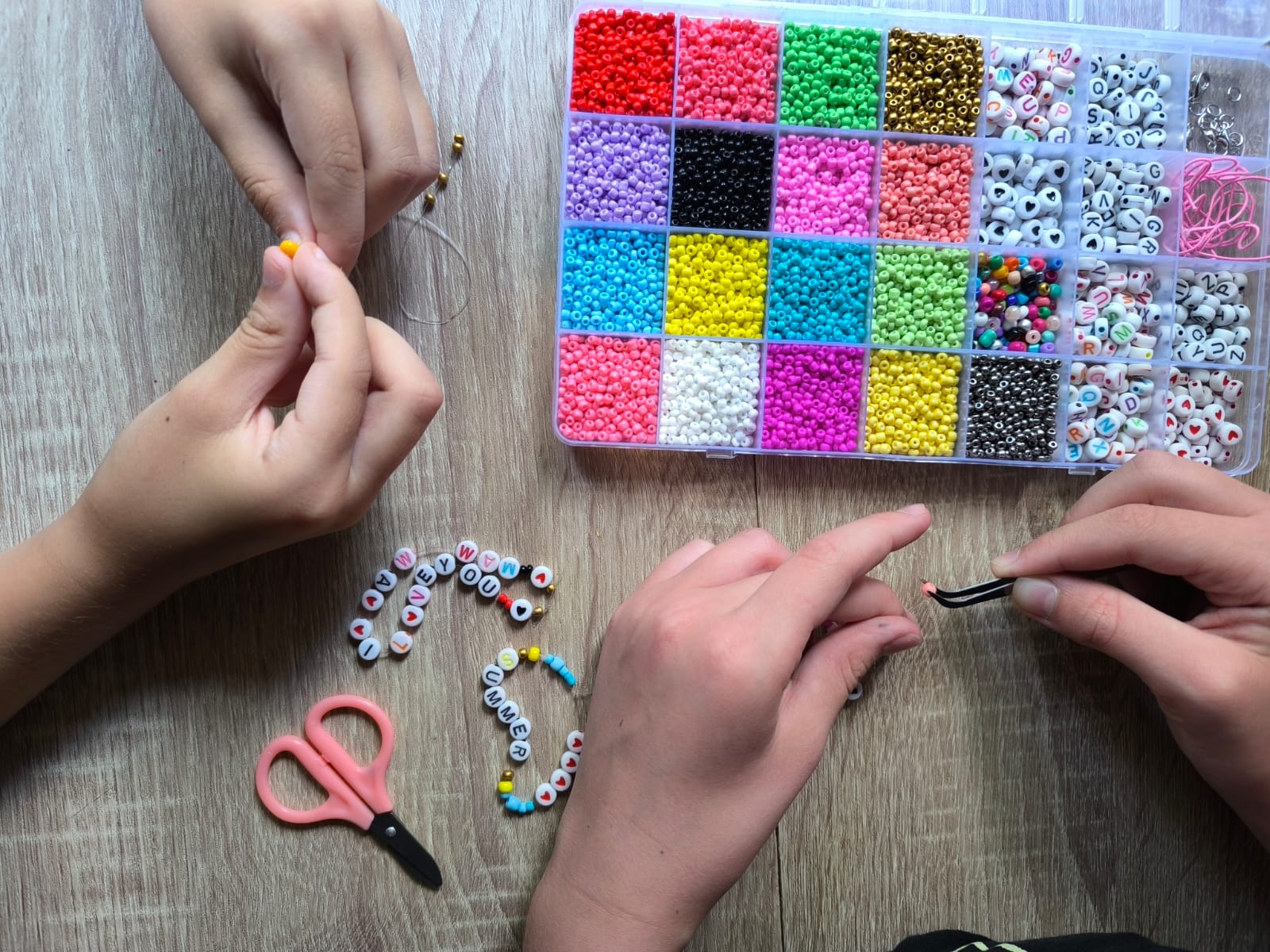 Kit de perles avec outils