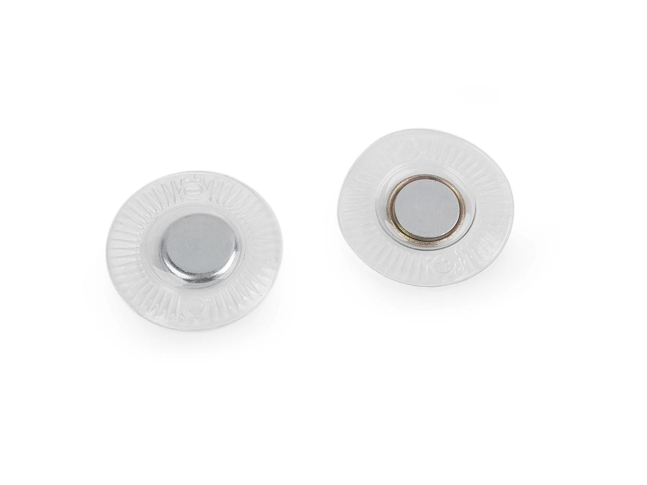 Sew-on magnetic clasp ring (2 pairs included)