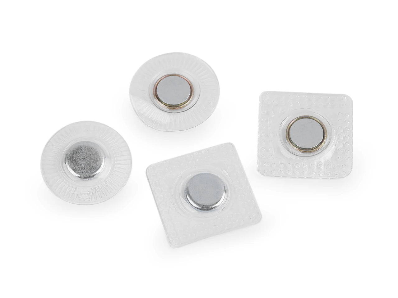 alt
Sew-on magnetic clasp - round (2 pairs included)