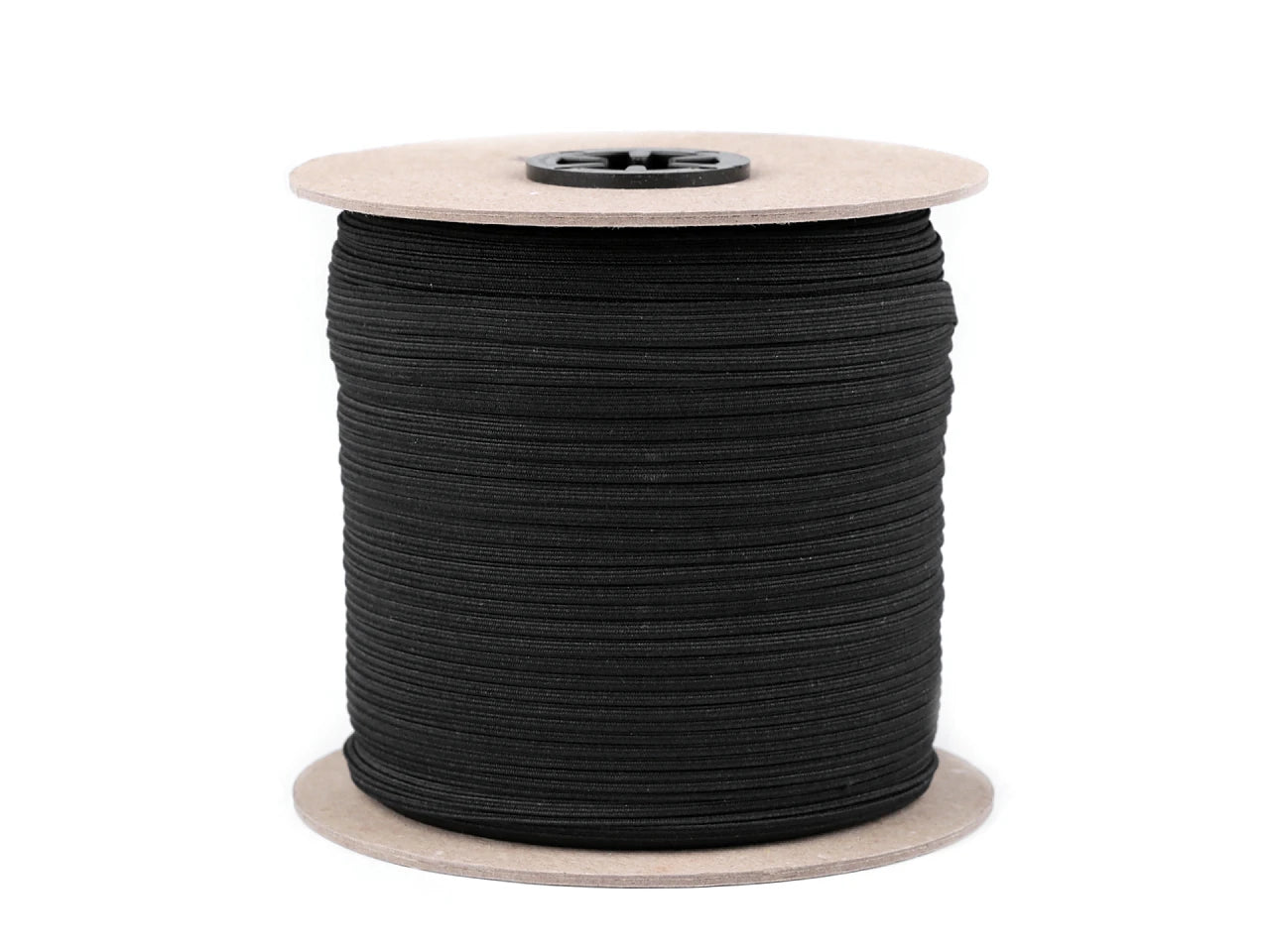 Flat rubber - 7 mm black